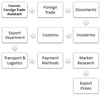 Course: Foreign Trade Assistant (Online): imed at all those people who wish to create their own company offering assistance and consulting services in foreign trade to export and import companies