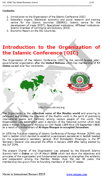 Islamic Cooperation