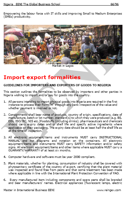 Nigeria Import-export