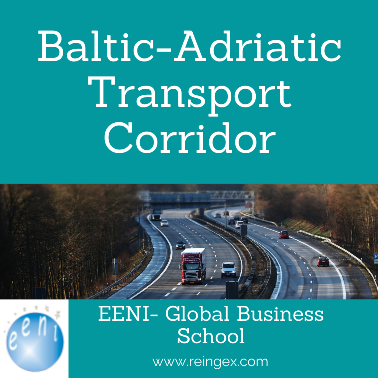 Route of the Baltic-Adriatic Transport Corridor 