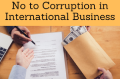 Online Education (Courses, Masters, Doctorates): No to Corruption in International Business